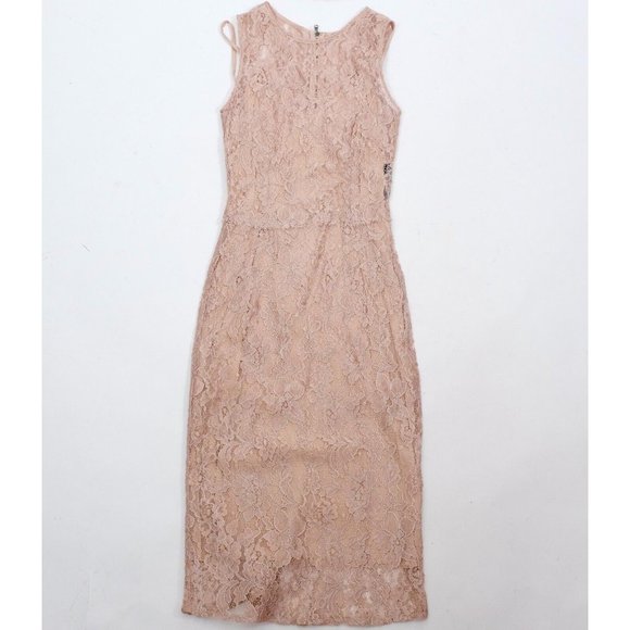 36 US 0 Dolce&Gabbana dress lace slip nude blush $3495 - Picture 5 of 9